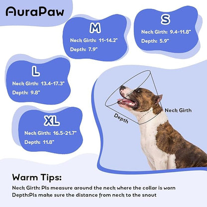Dog Cone Collar,Cone for Dogs After Surgery,Foldable Cones for Dog Mesh,Pet Elizabethan Collar Alternative to Prevent Licking Wounds,Adjustable ecollars for Dogs After Surgery,Blue M