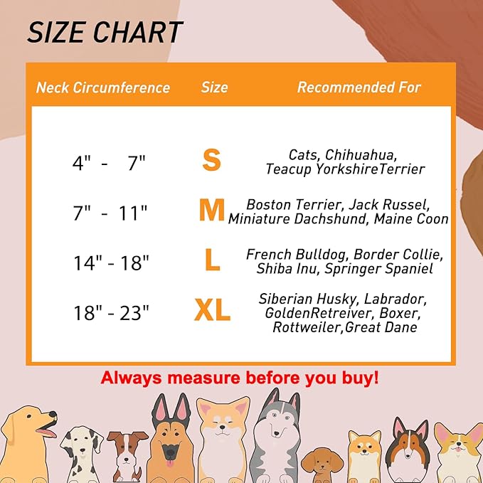 Inflatable Dog Cone Collar-Soft Protective Cone for Dogs After Surgery,Dog Donut Collar for Large Medium Small Dogs and Cats (Blue,Large)