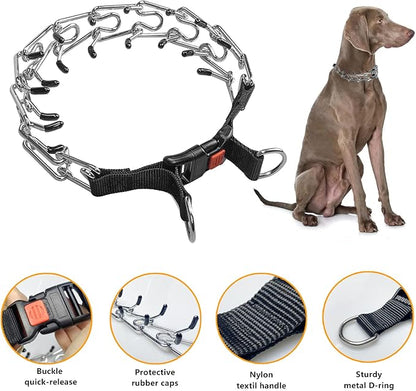 Dog Training Collar, Martingale Collar for Large Medium Small Dogs (S)