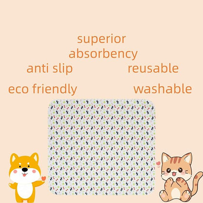 Puppy Pads with Pheromones, S/M/L Washable Pee Pads for Dogs, Highly Absorbent Leak-Proof