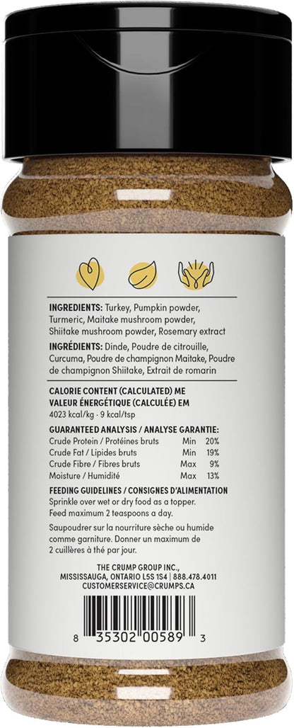 Crumps Naturals Turkey + Superfood Golds 3.88oz