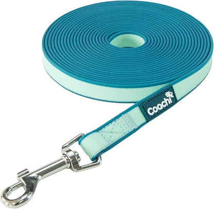 Coachi Puppy & Mini Waterproof Training Line 5m - Safe Outdoor Recall Training, Dog & Puppy Socialisation, Lightweight, Prevents Chasing. Suitable for Puppies and Small Dogs