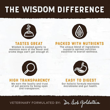 Earth Animal Wisdom Air Dried Jerky - Chicken Recipe Premium Natural Jerky Strips Dog Treats - 4 oz Bag