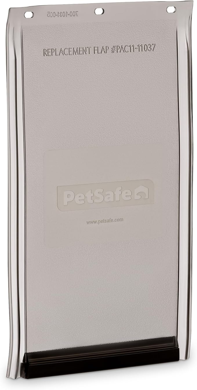 PetSafe Original Replacement Flap - Doggie Door Vinyl Replacement Flap for Sliding Glass Pet Door - Durable & Made with Non-Toxic Materials - 8 7/8" H x 5 1/8" W - Large