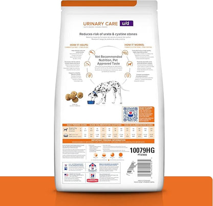 Hill's Prescription Diet u/d Urinary Care Dry Dog Food, Chicken, 8.5 lb. Bag