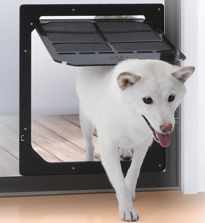 TAKARA INDUSTRY Pet Dog Door for Screens, Medium/Large