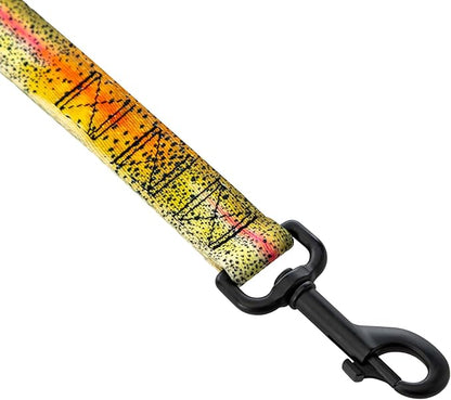 Wolfgang Heavy Duty Dog Leash, Pull-Tested for Walking & Training, CutBow Print, Dual Handle Large