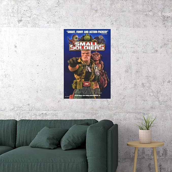 Rectify the Race Small Soldiers Movie Gregory Edward Smith Kirsten Dunst 12x16 Poster