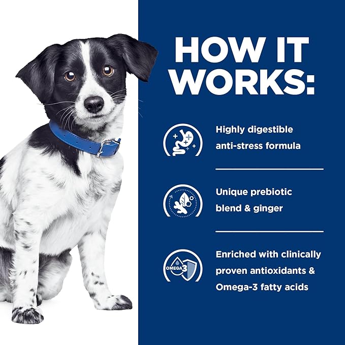 Hill's Prescription Diet i/d Stress Digestive Care Wet Dog Food, Rice, Vegetable, & Chicken Stew, 5.5 oz. Cans, 24-Pack