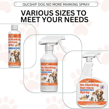 Qucship 32oz Control Indoor Marking with This Easy-to-Use Spray - Eliminate Dog Marking Indoors with This Effective Spray