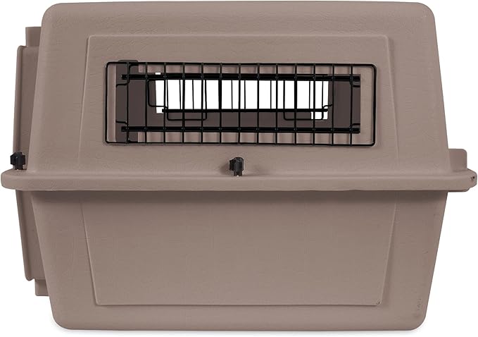 Petmate Ultra Vari Dog Kennel for Small Dogs (Durable, Heavy Duty Dog Travel Crate, Made with Recycled Materials, 21 in. Long) up to 15 lbs, Made in USA