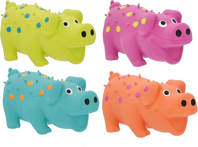 Multi Pet Dog Toy, Goblet Pig, Mini, Assorted Color, Count 1, Small