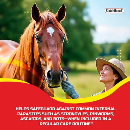 Horse Ivermectin Paste 1.87% – Apple Flavored Oral Horse Dewormer Syringe – 6.08g Tube Treats Horses Up to 1250 LB [Pack-24]