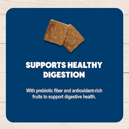 Blue Buffalo BeneBars Digestive Support Dog Treats with Prebiotic Fiber,Made with Natural Ingredients,USA Chicken & Apple,9-oz Bag,(Pack of 2)