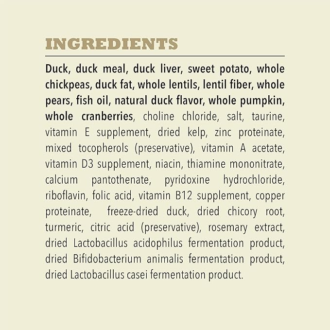 ACANA Singles Limited Ingredient Grain Free High Protein Dry Dog Food Duck & Pear Recipe 22.5lb Bag