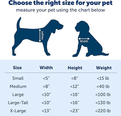 PetSafe Sliding Glass Pet Door - No-Cut DIY Install Doggy Door for Renters - Aluminum Frame - Adjustable Height 75 7/8" to 80 11/16" - Ideal for Large Dogs Up to 130 lb - White