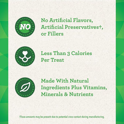 Greenies Smartbites Immune Support Crunchy & Soft Dog Treats, Chicken Flavor, 8 oz. Pack (Pack of 2)