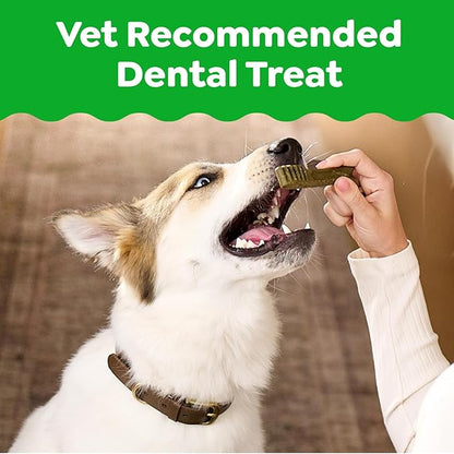 Greenies Veterinarian-Recommended Adult Natural Dental Dog Treats Regular Size, Dog Dental Chews, Original Flavor, 36 oz. Pack, 36 Count