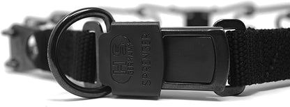 Herm Sprenger Black Stainless Steel Dog Training Collar with Quick Release Buckle Ultra-Plus Pet Collar No-Pull Collar for Dogs Made in Germany 3.2mm x 20in Medium