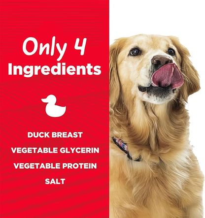 Country Kitchen Duck Jerky Tender Dog Treats, Made with Real Duck, High Protein, Low Fat, No Artificial Colors, 32 oz