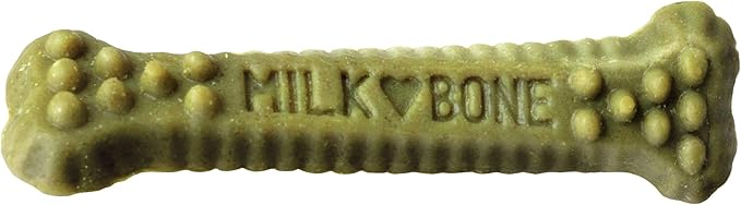 Milk-Bone Brushing Chews Original Chicken Flavor Daily Dental Dog Treats, Small/Medium, 7.1 Oz. Bag (Pack of 5) Dog Treats, Fresh Breath, Small/Medium, 7.1 Oz. Bags, 9 Bones Per Bag (Pack of 5)