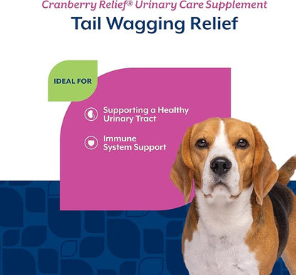 NaturVet – Cranberry Relief Plus Echinacea – Helps Support a Healthy Urinary Tract & Immune System – 120 Soft Chews