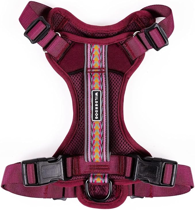 Wilderdog Lightweight Dog Harness with Reflective Straps - Small - Huckleberry