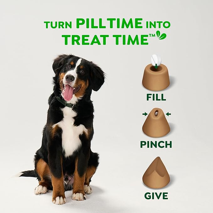 Greenies Pill Pockets for Dogs Small Size, Tablet Pill Treats for Dogs, Chicken Flavor, 3.2 oz. Pouch