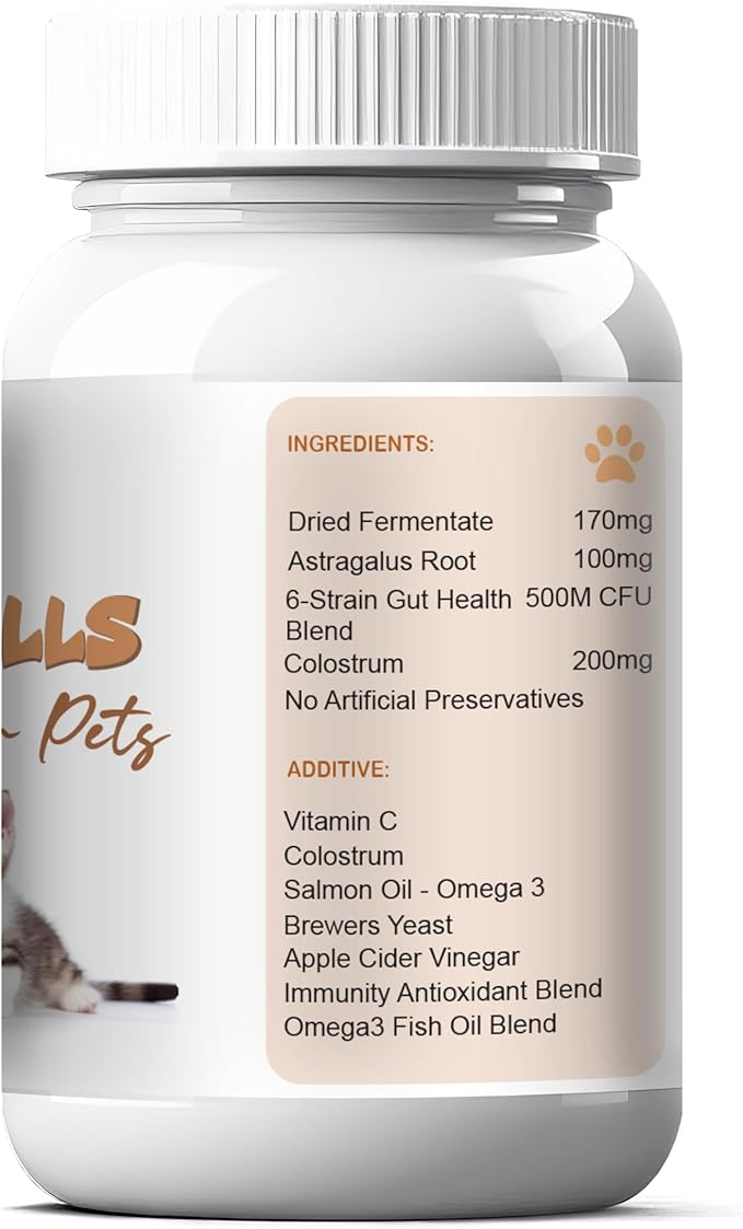 Pet Allergy Supplement – Supports Skin, Digestive, & Immune Health – Wholesome Ingredients, No Artificial Preservatives – Vet-Approved Formula - 60 Soft Chews