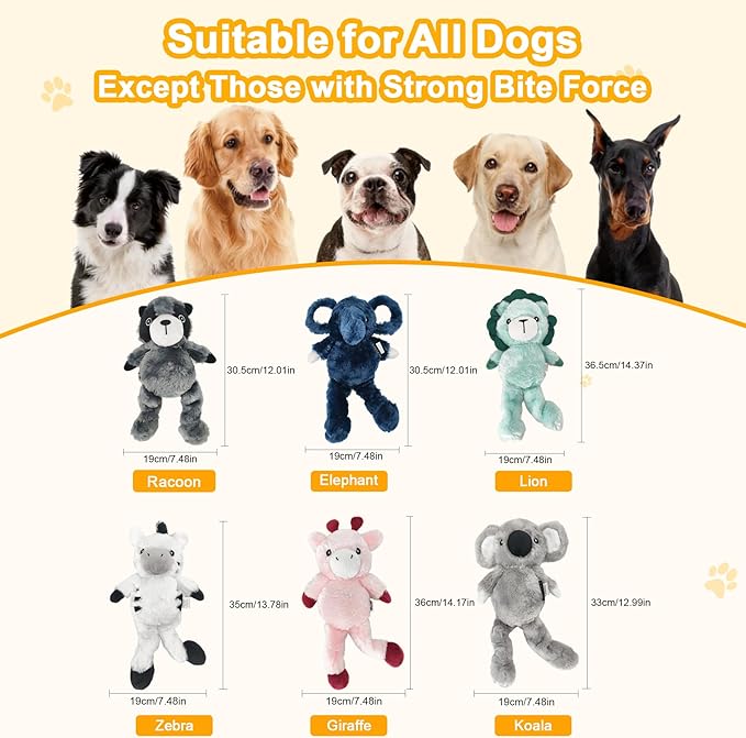 Black and White Zebra Plush Squeaky Dog Toy with Bungee Leg Puppy Teething Chew Toy Cute Soft Indoor Outdoor Interactive Stuffed Animal Dog Toy for Small Medium Large Dogs Toy Gift 35cm/13.78in