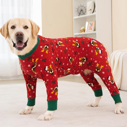 Dog Surgery Recovery Suit Onesies for Large Dogs Spayed Recovery Suit Cone Alternative After Surgery Abdominal Wounds Protector Dog Bodysuit for Medium Large Dogs Pajamas