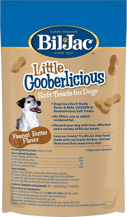 Bil-Jac Little Gooberlicious Dog Treats 4oz - Peanut Butter Flavor
