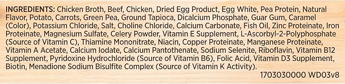 Nutrish Rachael Ray Wet Dog Food Hearty Beef Stew, 8 oz. Tub, 8 Count