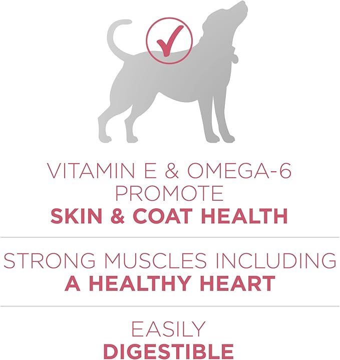 Purina ONE Natural, Sensitive Stomach Dry Dog Food, +Plus Skin & Coat Formula - 16.5 lb. Bag