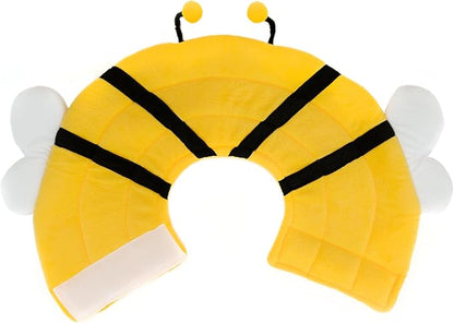 Soft Small Dog/Puppy/Cat Cone | Cute Bumblebee Cone for Small Dogs, Puppies & Cats After Surgery, Wound Care, Spay & Neuter | Dog Recovery Collar | 100% Polyester (Medium)