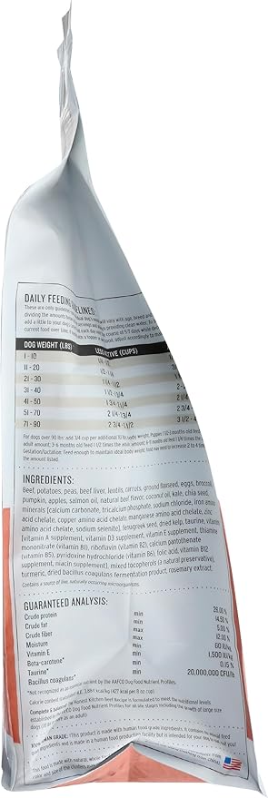 The Honest Kitchen Human Grade Whole Food Clusters Dry Dog Food - Grain Free Beef 5 lb Bag