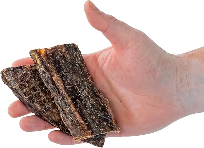 Lovie Beef Lung Dog Treats - Dehydrated Air Dried Soft Bites, Single Ingredient, Protein Rich, 16 oz (Beef Jerky)