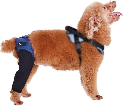 COODEO Dog Recovery Sleeve, Pet Wounds Prevent Licking, Bite, Keep Dry, Abrasion Resistant Dog Recovery Suit, Washable Neoprene 2.5mm Thick and Waterproof, Cone Collar Alternative (S)