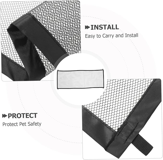 Yardwe Dog Door for Wall Cat Door for Wall Pet Gate for Dog Pet Stair Blocker for Doorways