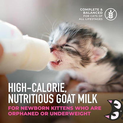 Tiki Cat Baby Milk Replacer, Goat Milk, 6 oz. Spout Pouch (6 Count)