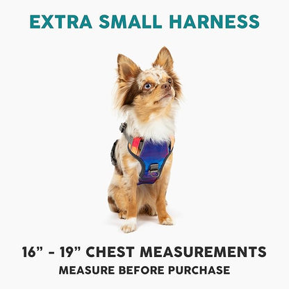 Embark Adventure Dog Harness for Small, Medium & Large Dogs – No Pull, Reflective Trim, Heavy Duty Oxford, 2 Leash Clips, Gel-Lined Handle, Soft Padded