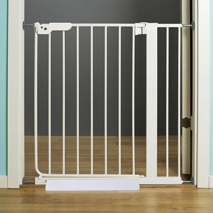 Abaodam Safety Gate Foot Pedal Accessory and Pet Gates, Stable Guardrail Holder with Railing Fixing Part, Plastic Doorway Ramp for Stair and Door Protection