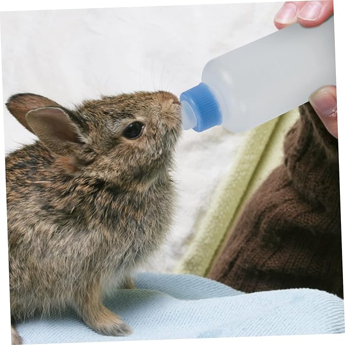 Totority 3pcs Pet Feeding Bottles Cat Milk Bottle Kitten Nipple Milk Feeder for Newborn Animals