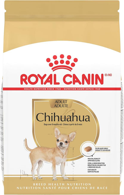 Royal Canin Chihuahua Adult Breed Specific Dry Dog Food, 10 Pounds. Bag