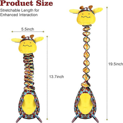 Tough Indestructible Dog Toys for Aggressive Chewers, Durable Dog Chew Toys for Large Breeds With Cotton Material & Crinkle Paper, Aggressive Chew Toys for Dogs
