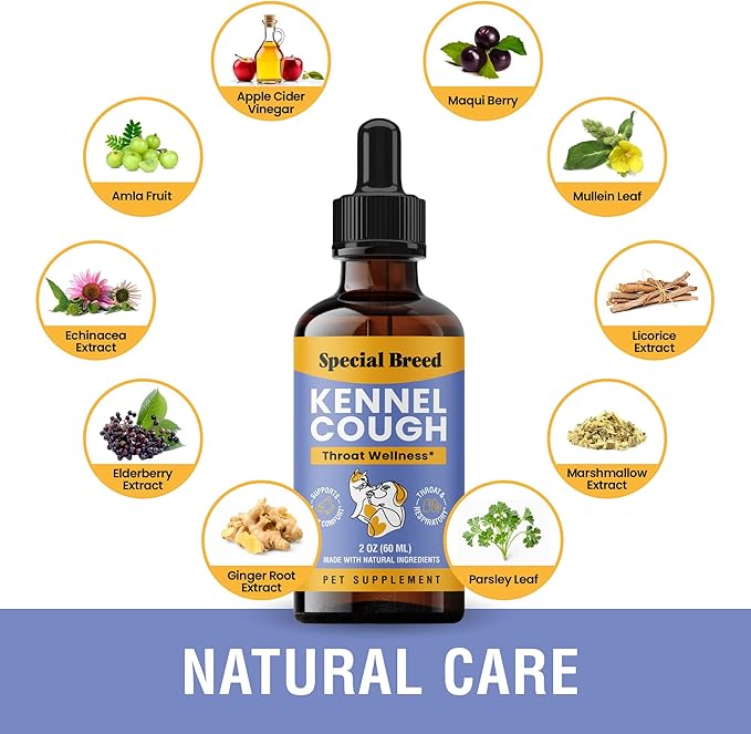 Special Breed Throat Wellness Support for Dogs and Cats, 2oz (3 Pack)