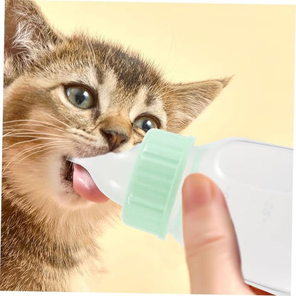 Milisten PET Nursing Bottle Kit for Kittens and Puppies Sturdy Squeeze Feeding Bottle Set for Small Pets for Nursing Milk and Water