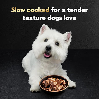 Cesar Wet Dog Food Steak and Chicken Lovers Variety Pack, Adult, Wet Food for Dogs with Real Beef or Chicken, 3.5 oz Easy Peel Trays, 36 Count