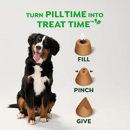 Greenies Pill Pockets for Dogs Small Size, Tablet Pill Treats for Dogs, Cheese Flavor, 3.2 oz. Pouch