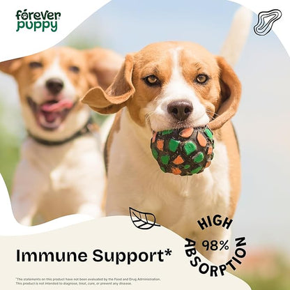 Forever Puppy Echinacea Drops for Dogs - Immunity Support & Respiratory Health w/Echinacea Herb Extract - Liquid Immune Support Supplement for Dogs of All Breeds & Sizes - 4 oz